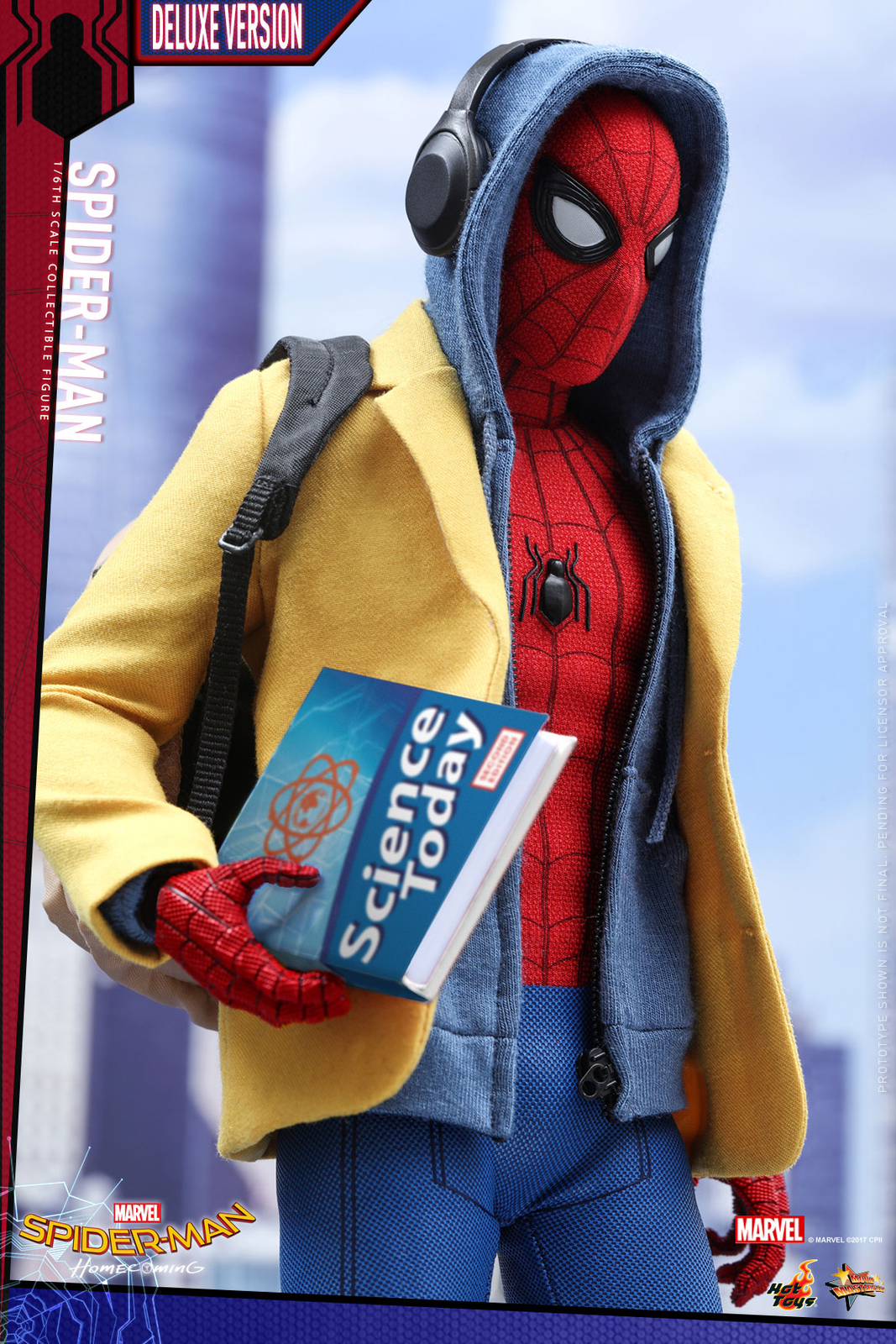 New Hot Toys MMS426 Spider-Man Homecoming Peter Parker Deluxe Version
