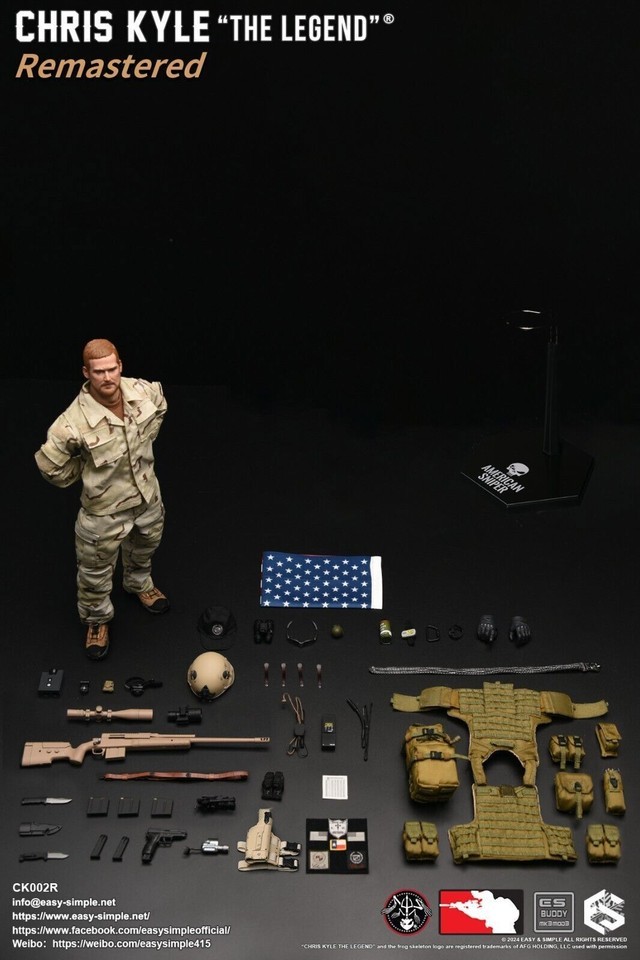 New In Stock 1/6 ES CK002R Soldier "The Legend" Remastered Regular Ver. Figure