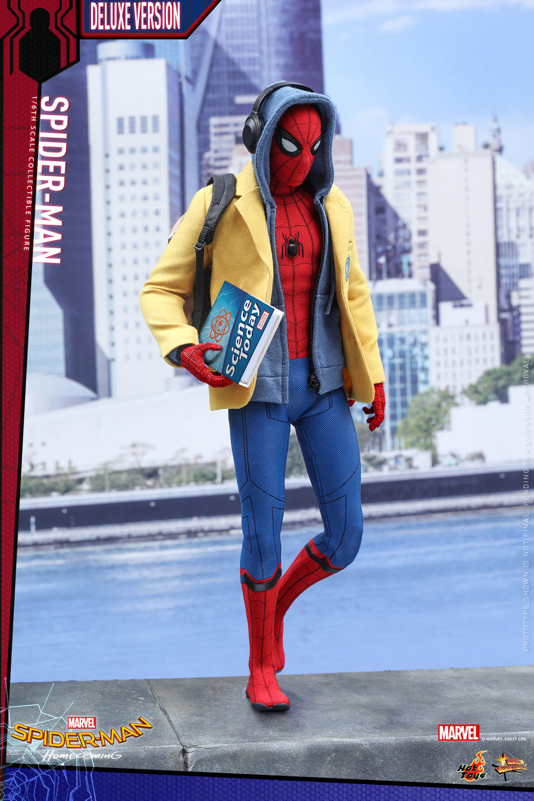 New Hot Toys MMS426 Spider-Man Homecoming Peter Parker Deluxe Version
