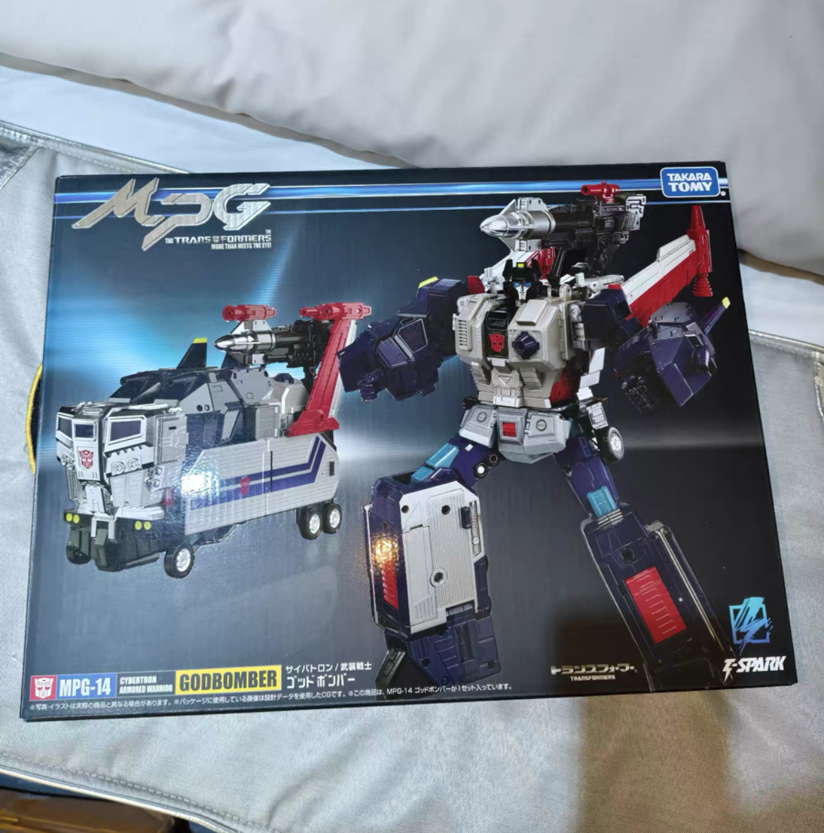 Transforms Takara Tomy Masterpiece G Series MPG-14 Godbomber In Stock