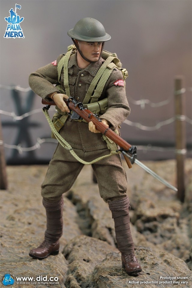 DID XB80028 1/12 WWI British Infantry Action Figure In Stock