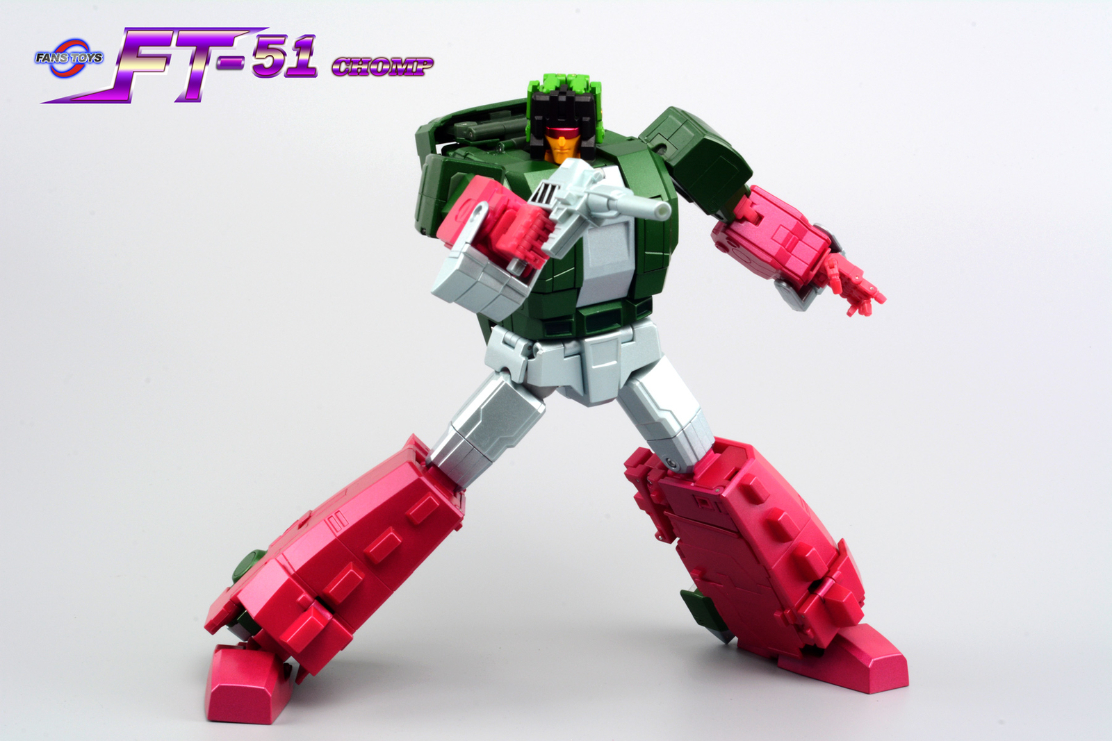 FansToys FT-51 Headmasters Chomp Skullcruncher G1 FT51 Transforms figure