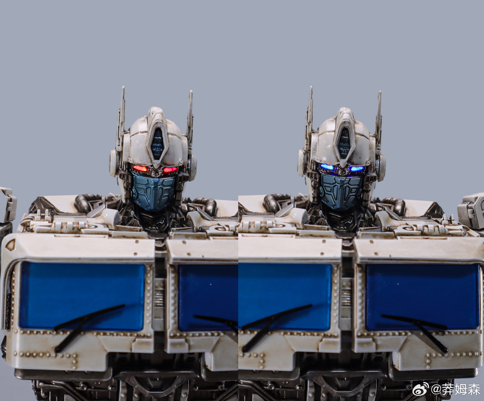 In Stock New Magnificent Mecha MM-01W OptimusPrime Repaint Ver. Die-cast Figure