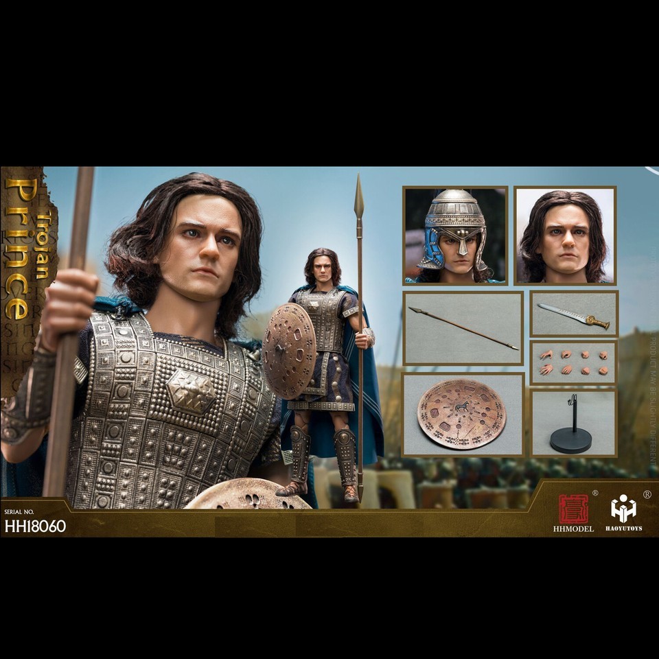 HHMODEL  HAOYUTOYS HH18060 1/6 Imperial Legion Prince of Troy Figure in stock