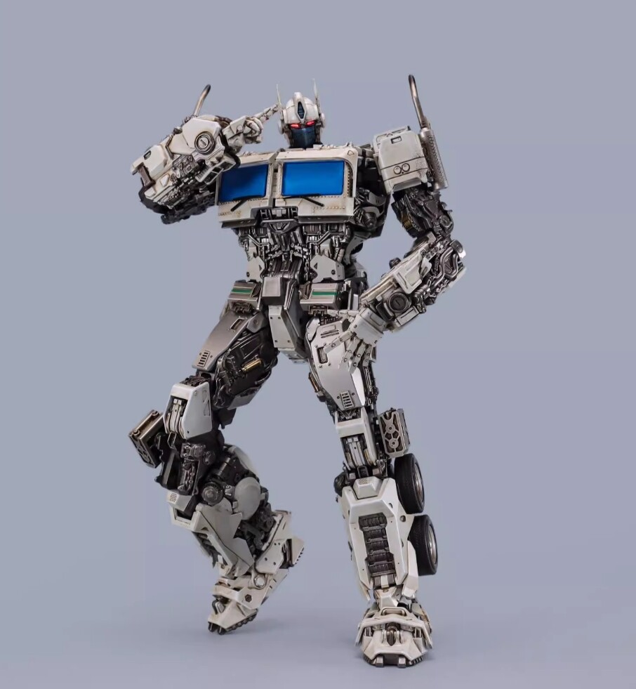In Stock New Magnificent Mecha MM-01W OptimusPrime Repaint Ver. Die-cast Figure