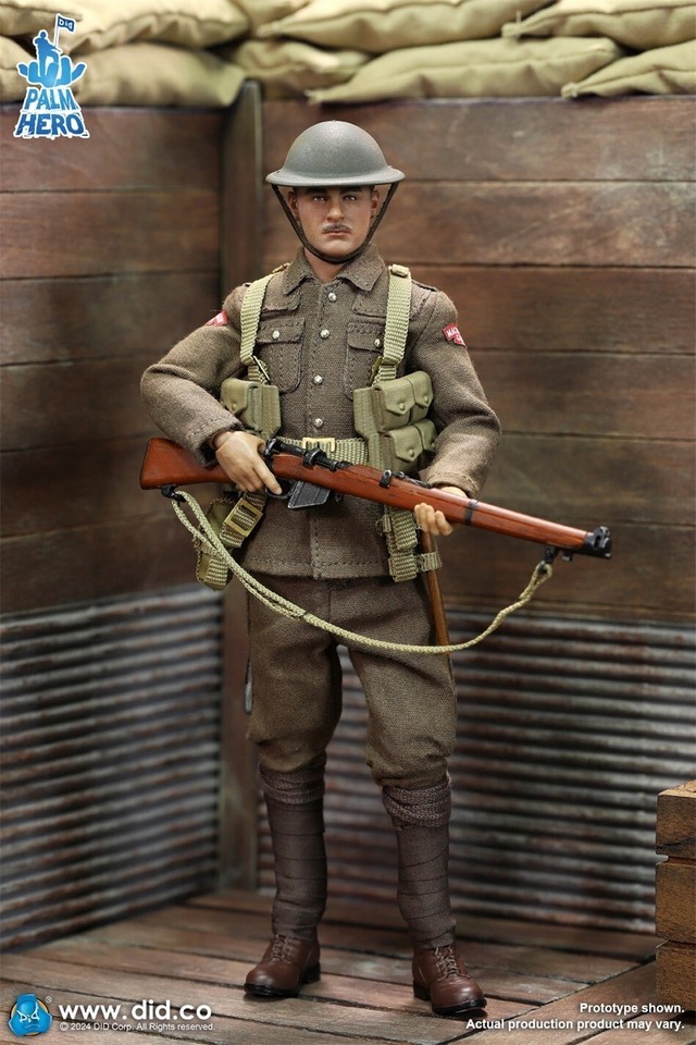 DID XB80028 1/12 WWI British Infantry Action Figure In Stock