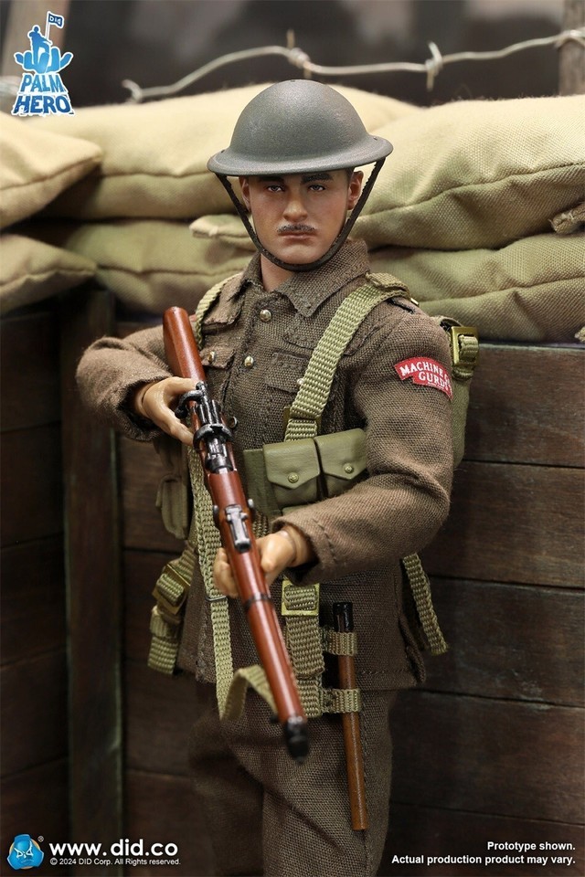 DID XB80028 1/12 WWI British Infantry Action Figure In Stock