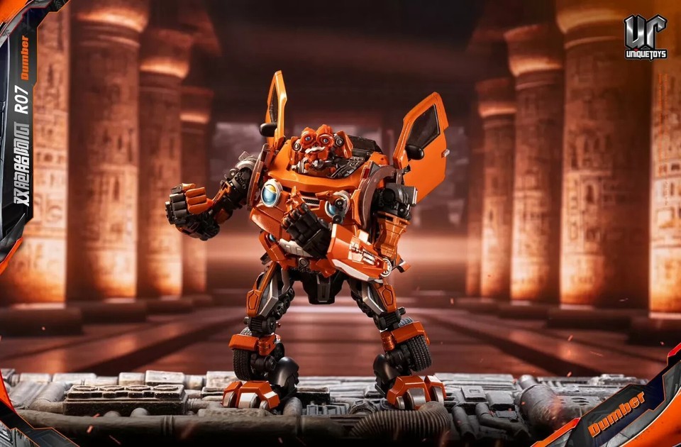 New Unique toys UT-R07 UT R07 Dumber Trax Alloy Action Figure 12cm in stock