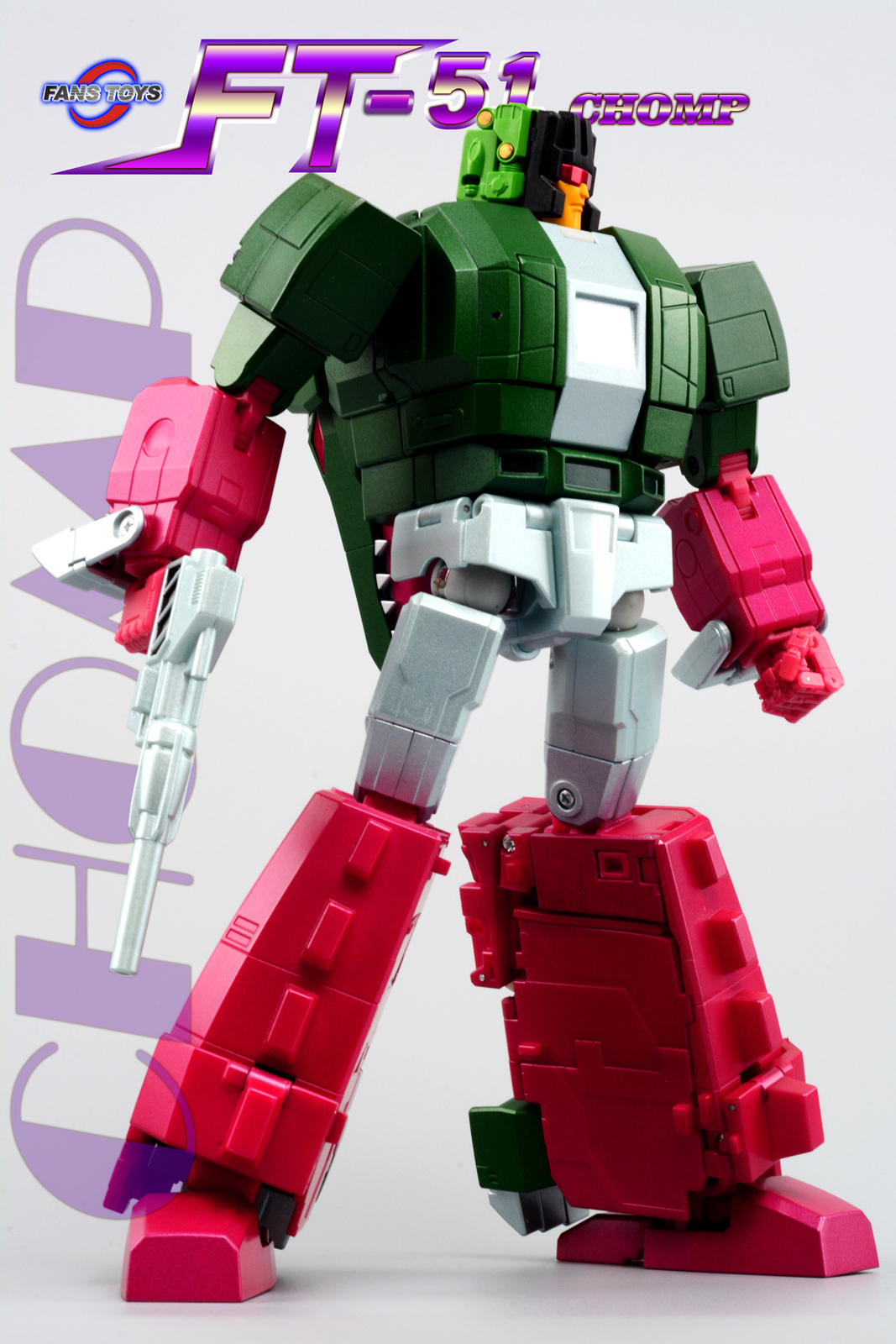 FansToys FT-51 Headmasters Chomp Skullcruncher G1 FT51 Transforms figure