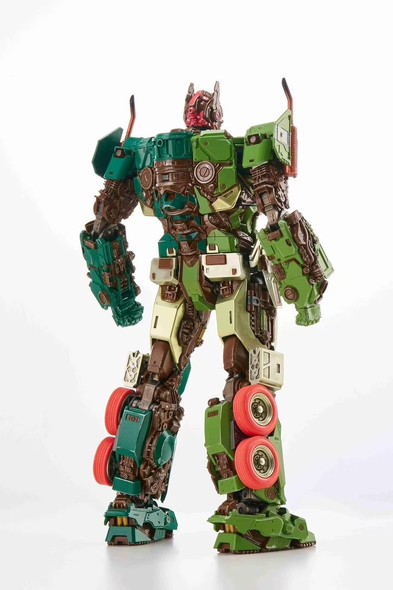 In Stock New Magnificent Mecha MM-01G OptimusPrime Green Version Action Figure