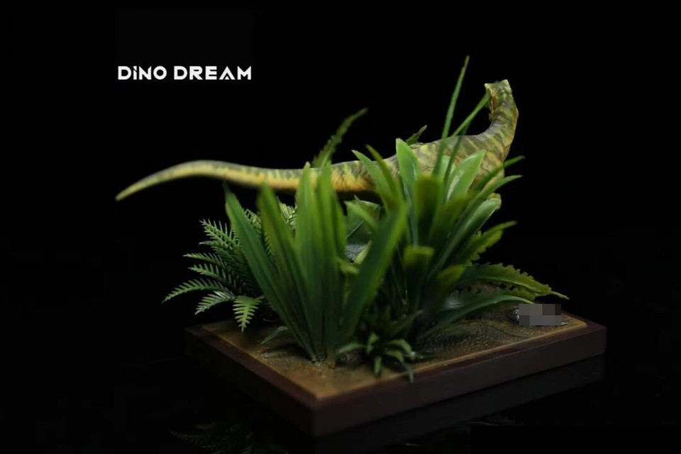 Dino Dream Juvenile Tyrannosaurus Rex in the forest Statue Model Display INSTOCK