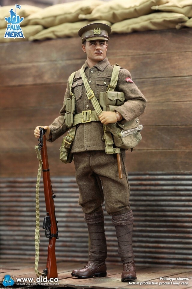 DID XB80028 1/12 WWI British Infantry Action Figure In Stock