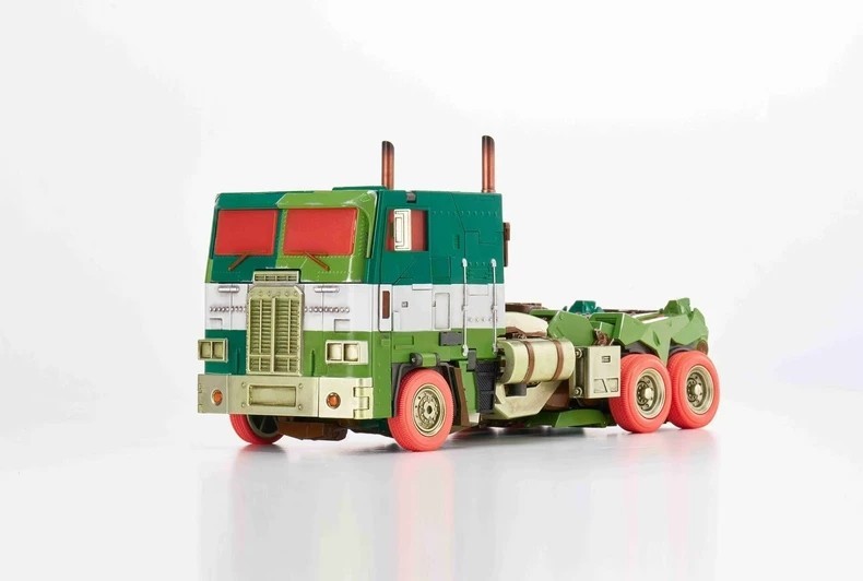 In Stock New Magnificent Mecha MM-01G OptimusPrime Green Version Action Figure
