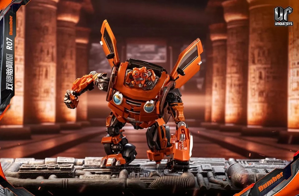 New Unique toys UT-R07 UT R07 Dumber Trax Alloy Action Figure 12cm in stock