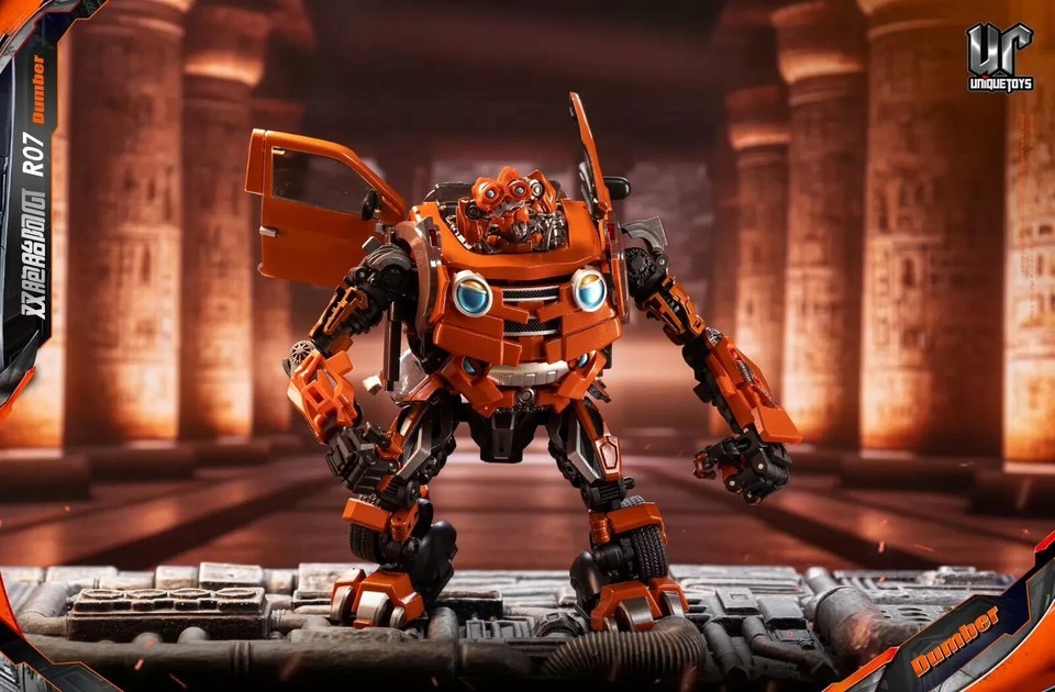 New Unique toys UT-R07 UT R07 Dumber Trax Alloy Action Figure 12cm in stock