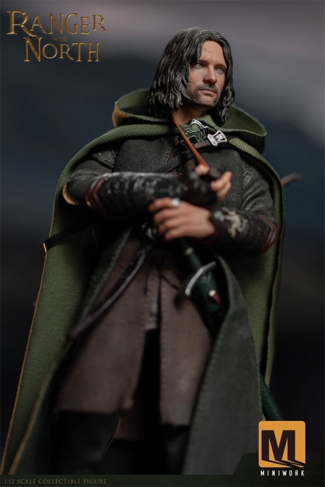 Miniwork 1/12 Northern Ranger Aragorn Collectible Action Figure MW-001 In Stock