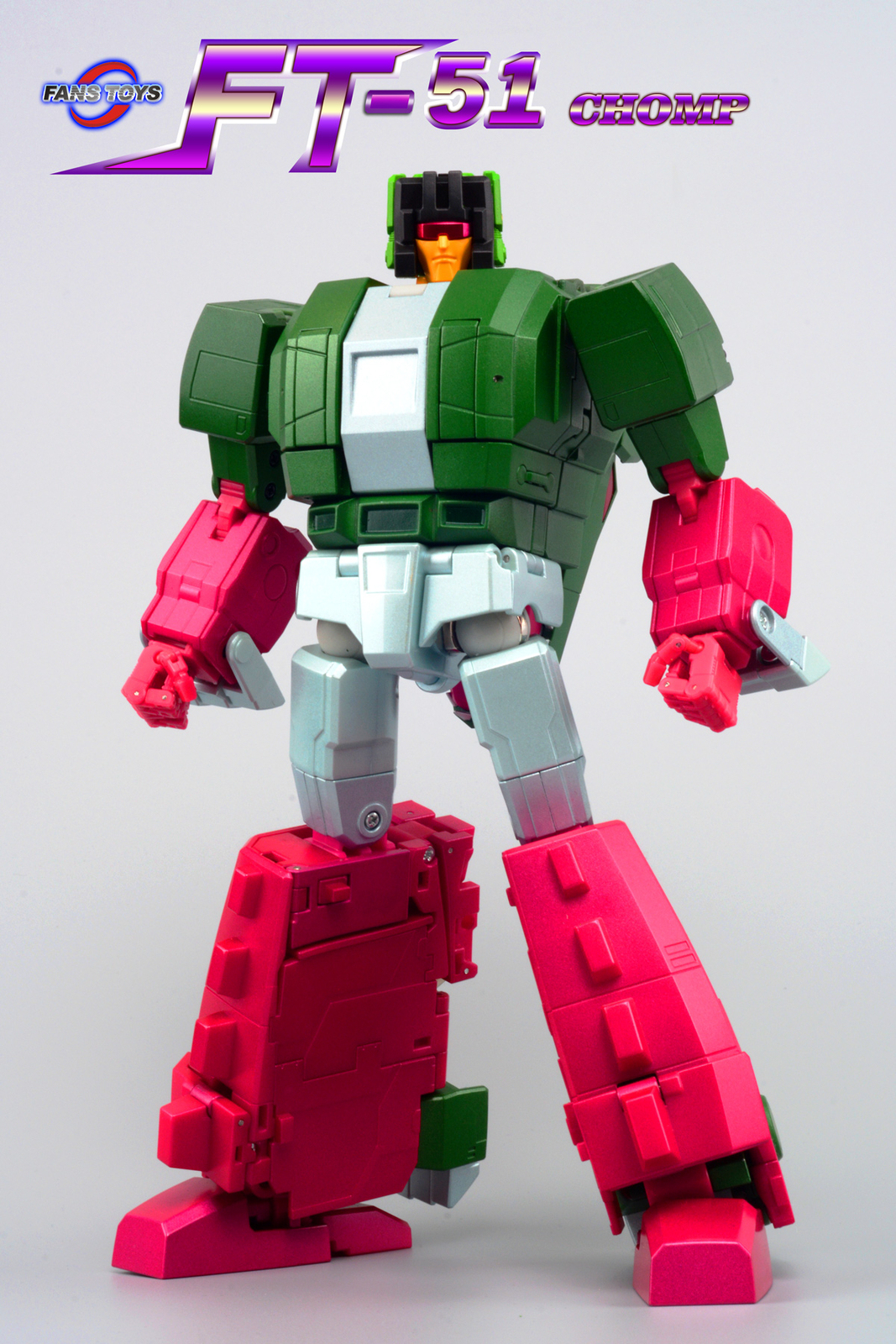 FansToys FT-51 Headmasters Chomp Skullcruncher G1 FT51 Transforms figure