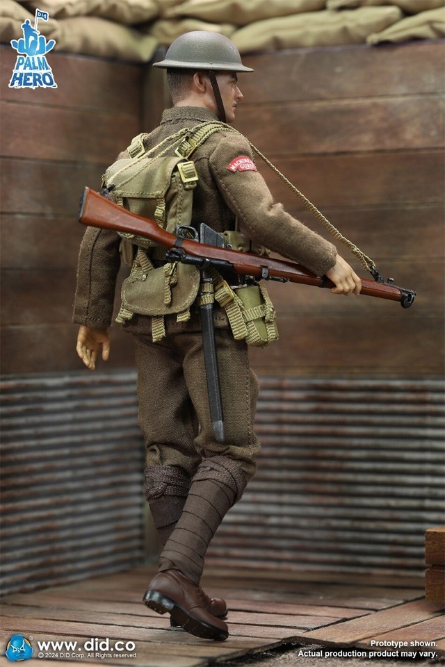 DID XB80028 1/12 WWI British Infantry Action Figure In Stock