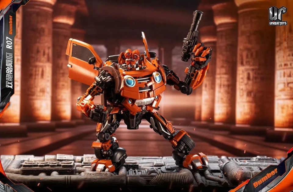 New Unique toys UT-R07 UT R07 Dumber Trax Alloy Action Figure 12cm in stock