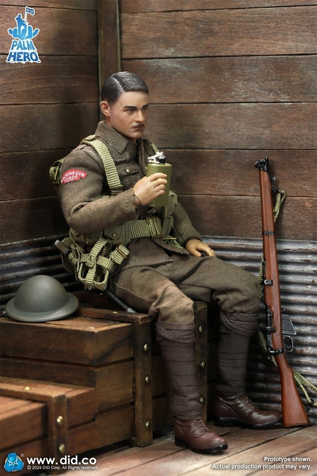 DID XB80028 1/12 WWI British Infantry Action Figure In Stock