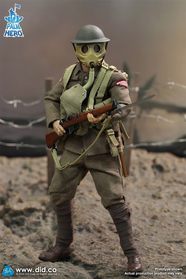 DID XB80028 1/12 WWI British Infantry Action Figure In Stock