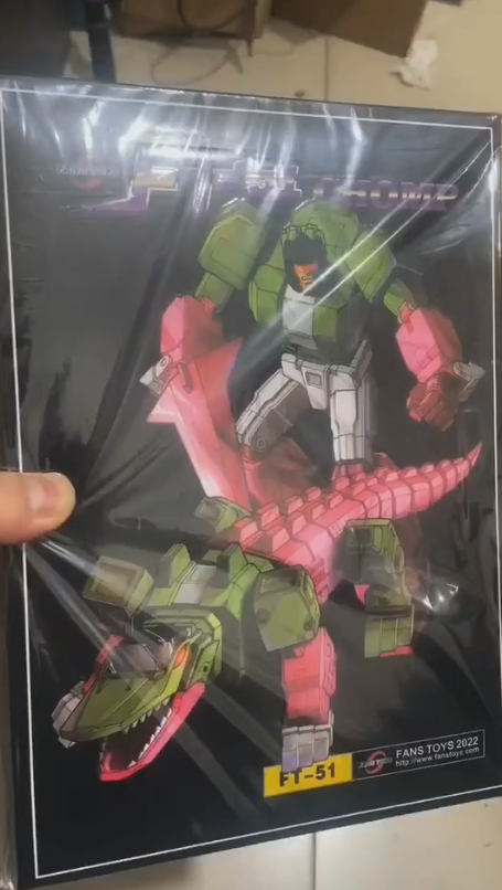 FansToys FT-51 Headmasters Chomp Skullcruncher G1 FT51 Transforms figure