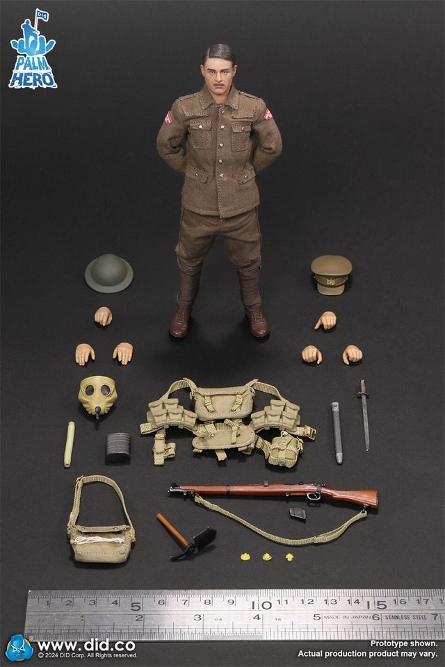 DID XB80028 1/12 WWI British Infantry Action Figure In Stock