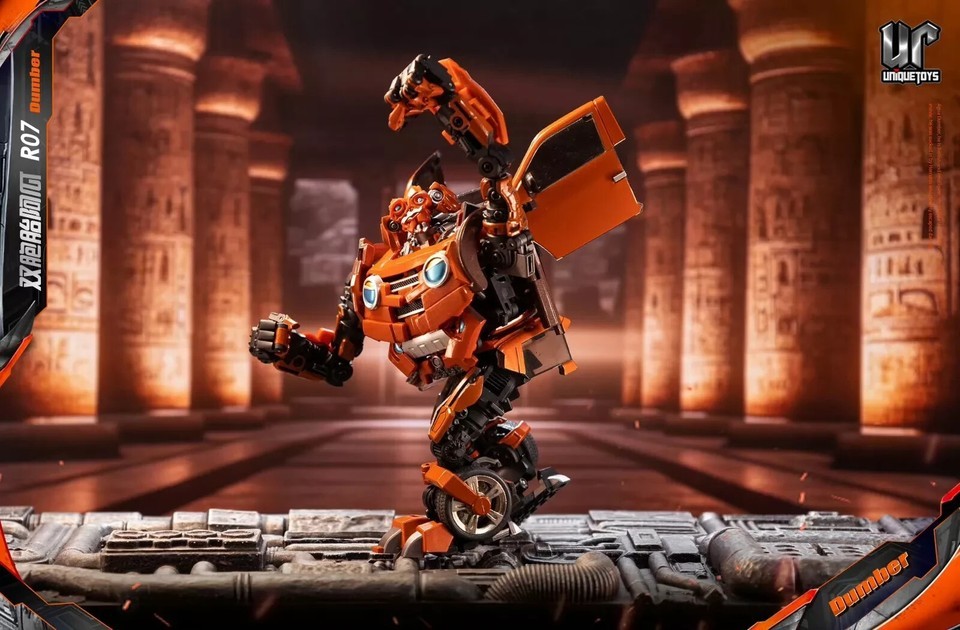 New Unique toys UT-R07 UT R07 Dumber Trax Alloy Action Figure 12cm in stock