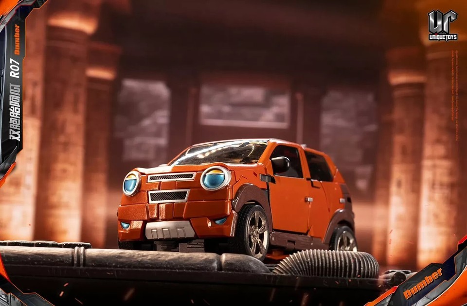 New Unique toys UT-R07 UT R07 Dumber Trax Alloy Action Figure 12cm in stock
