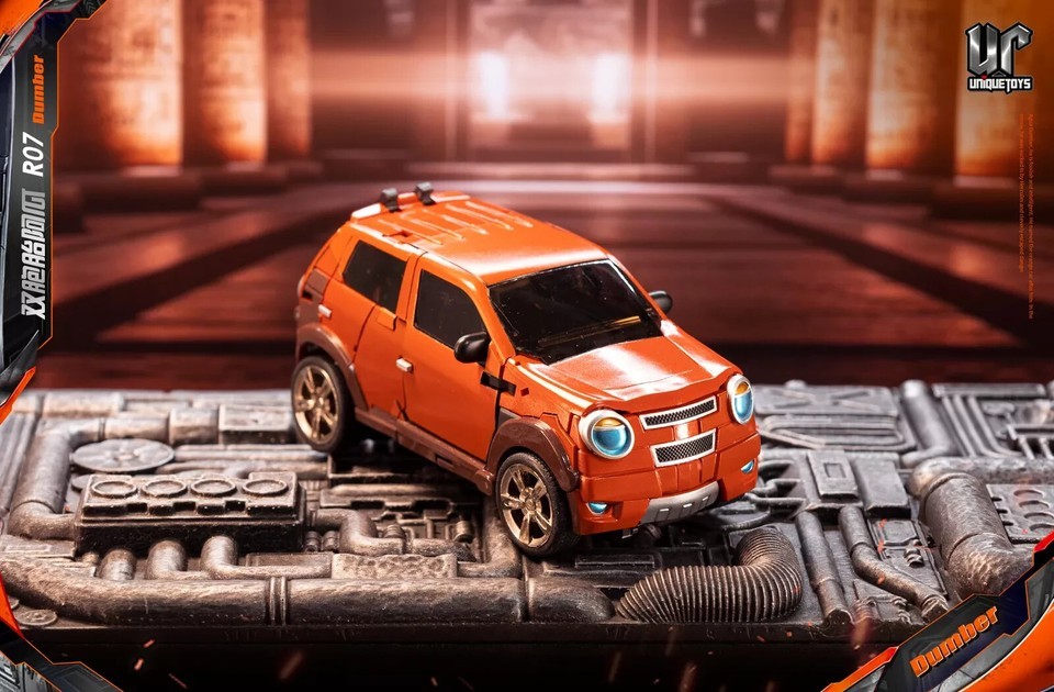 New Unique toys UT-R07 UT R07 Dumber Trax Alloy Action Figure 12cm in stock