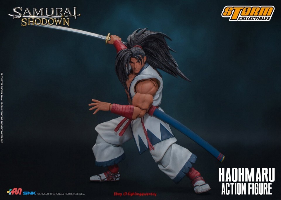 Storm Toys SAMURAI SHODOWN HAOHMARU 1/12 Figure INSTOCK