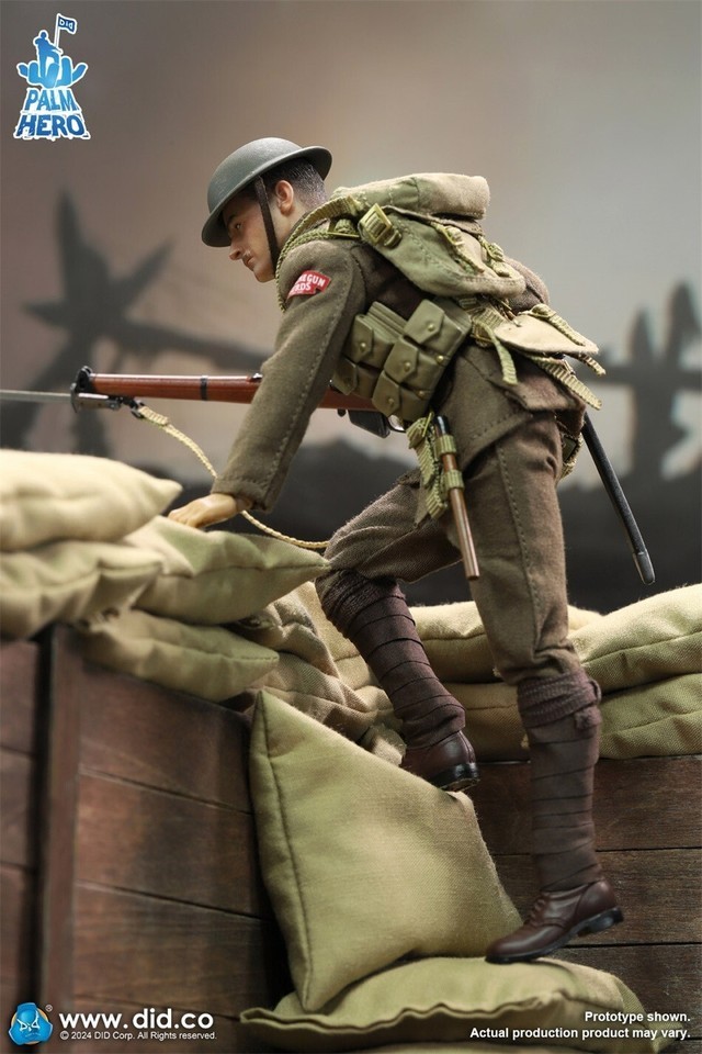 DID XB80028 1/12 WWI British Infantry Action Figure In Stock