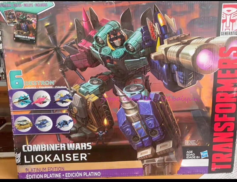 Takara Tomy Combiner War Liokaiser 6 Destron Action Figure Model In Stock