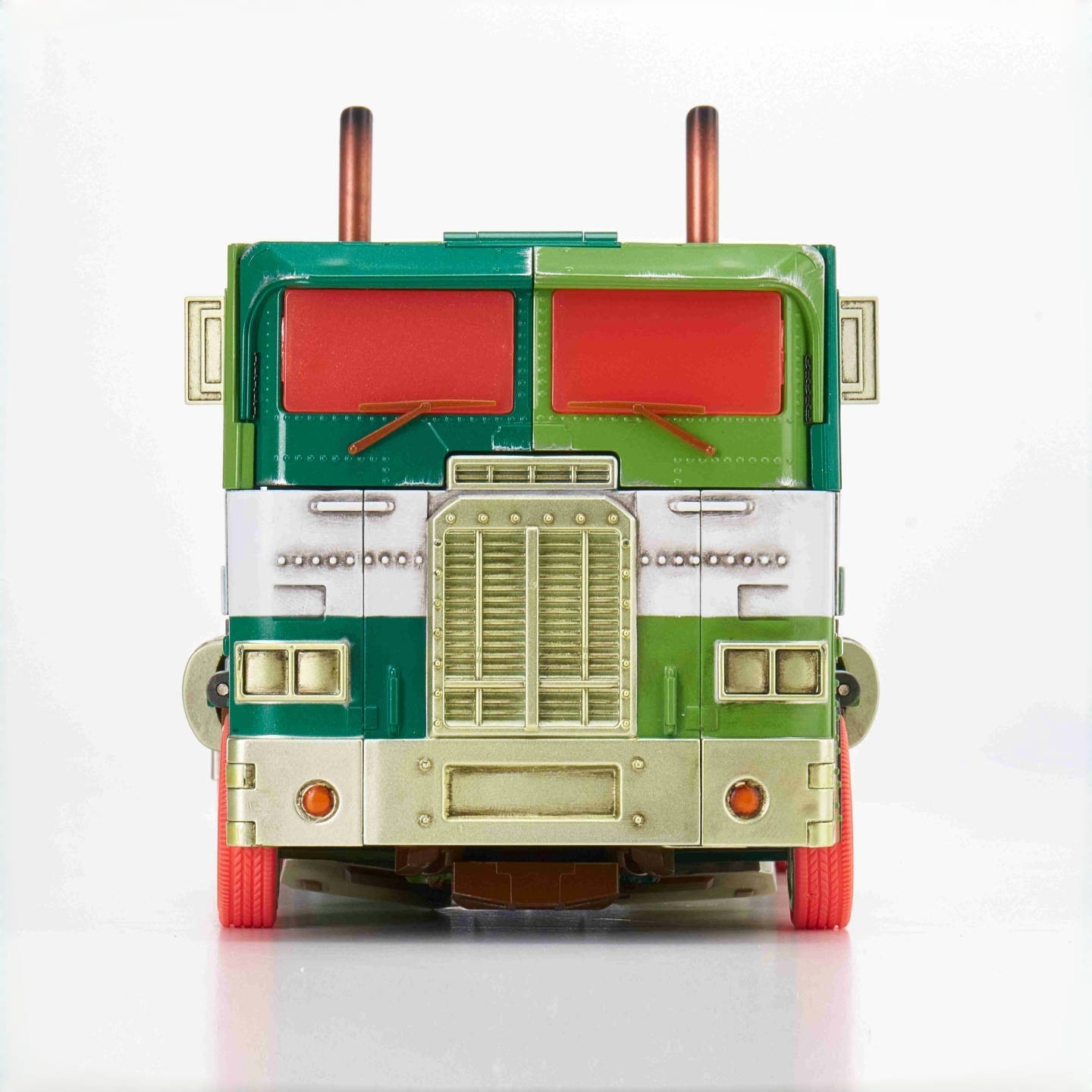 In Stock New Magnificent Mecha MM-01G OptimusPrime Green Version Action Figure