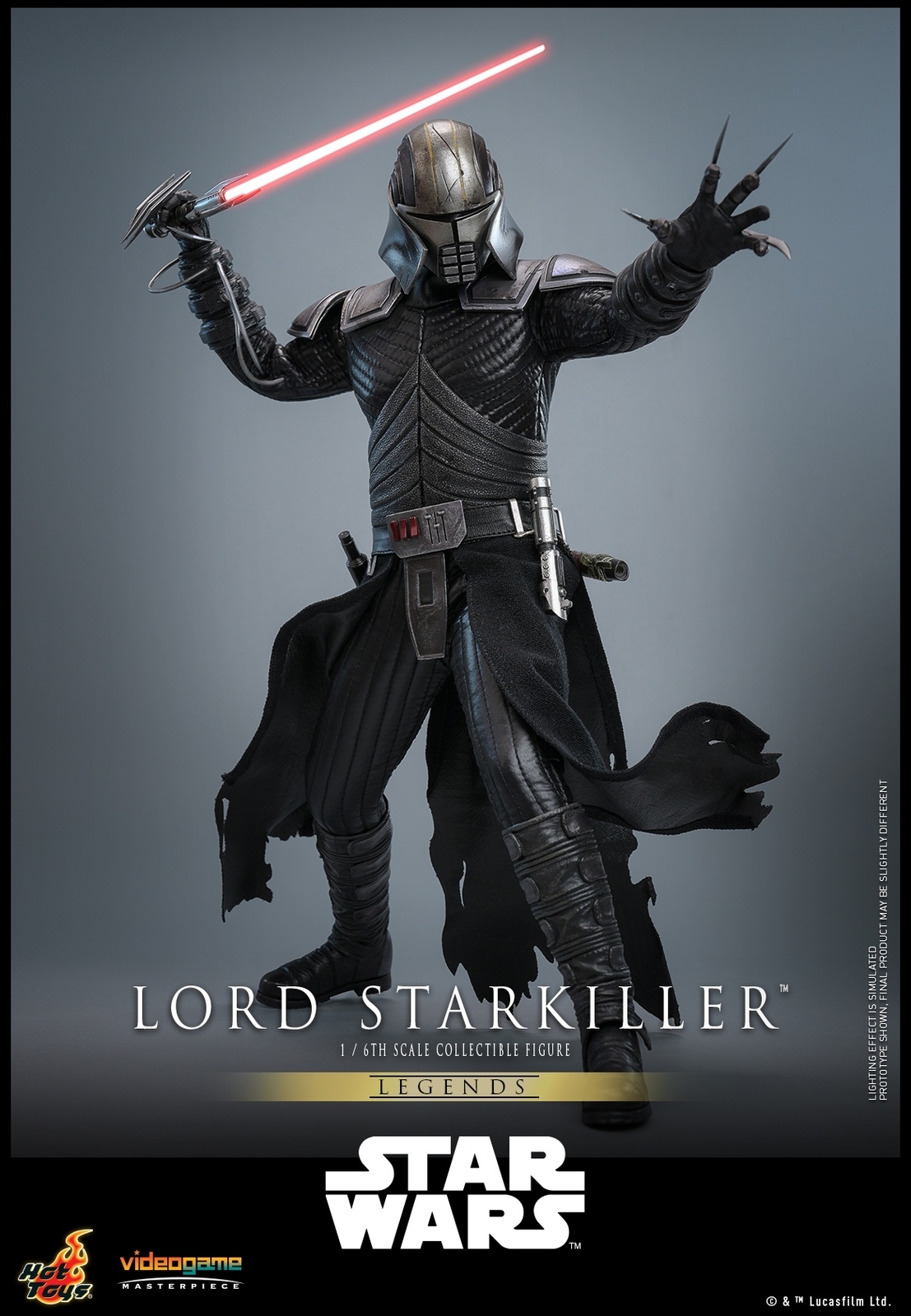 In Stock New Hot Toys VGM63 Star Wars Lord Starkiller Normal Edition Figure