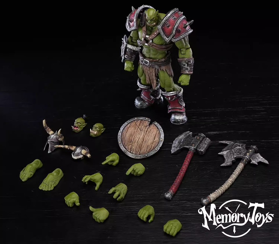 NEW Memory Toys 1/12 Orc Warchief Kargath Bladefist Action Figure In Stock