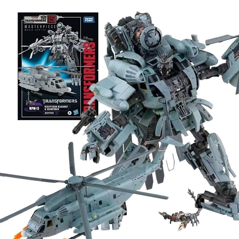 Ready! New Takara Tomy Masterpiece Series MPM-13 Blackout Transforms Figure Toy