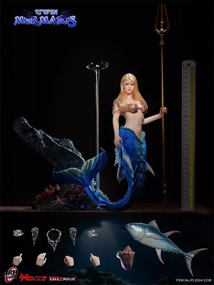 In Stock TBLeague 1/6 Scale Mermaid PL2024-225B Action Figure Model