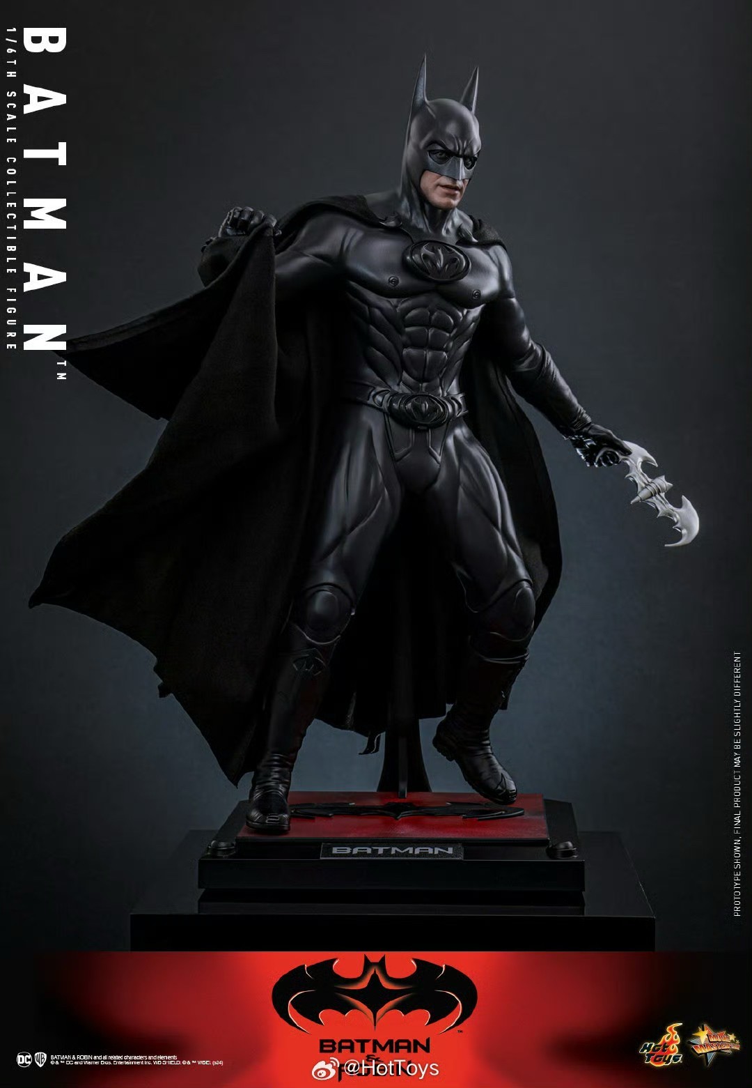 Ready! New Hot Toys MMS786 Batman &amp; Robin - Batman 1/6 Collectible Action Figure