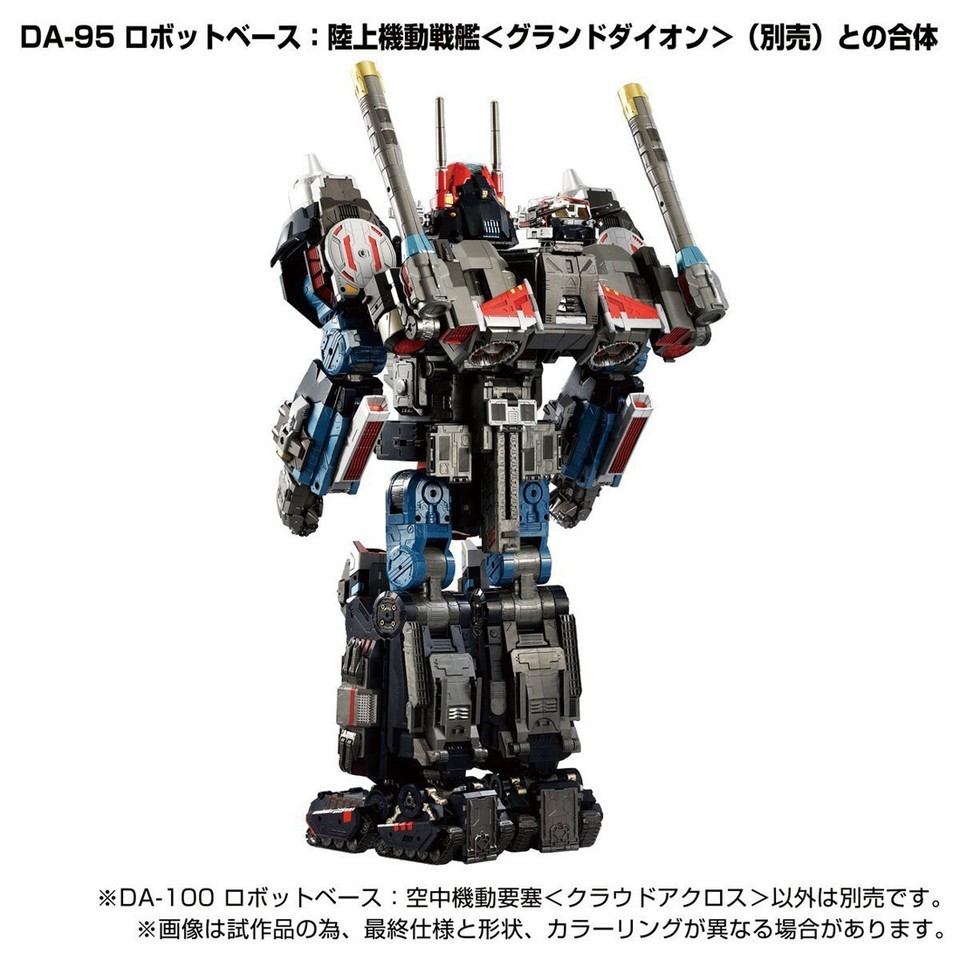 NEW Takara Tomy TOYS Diaclone DA-100 &amp; DA-95 ROBOT Toy model In Stock