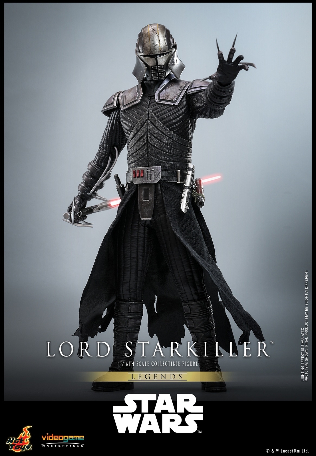 In Stock New Hot Toys VGM63 Star Wars Lord Starkiller Normal Edition Figure