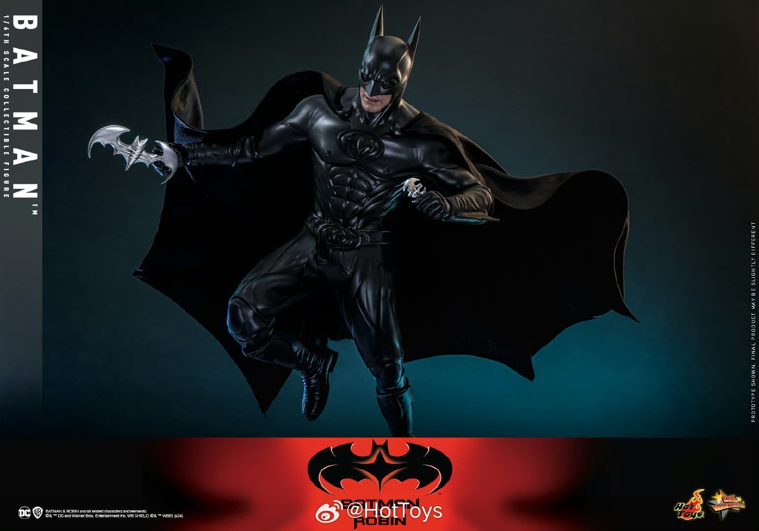 Ready! New Hot Toys MMS786 Batman &amp; Robin - Batman 1/6 Collectible Action Figure