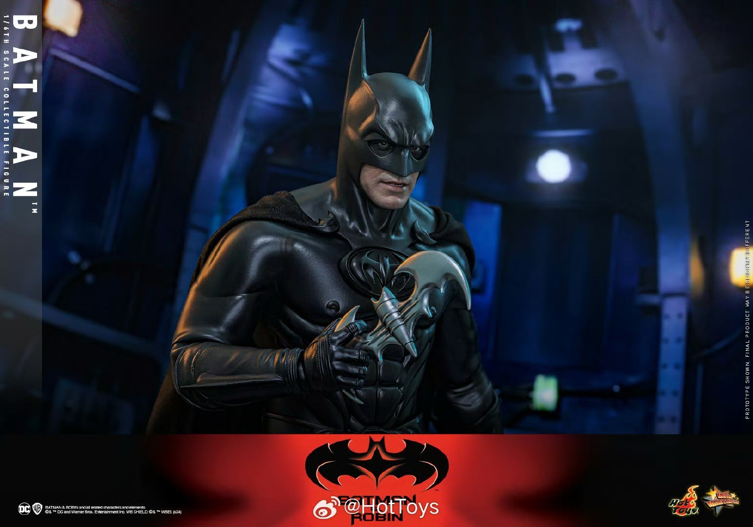 Ready! New Hot Toys MMS786 Batman &amp; Robin - Batman 1/6 Collectible Action Figure