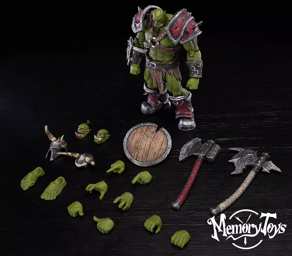 NEW Memory Toys 1/12 Orc Warchief Kargath Bladefist Action Figure In Stock