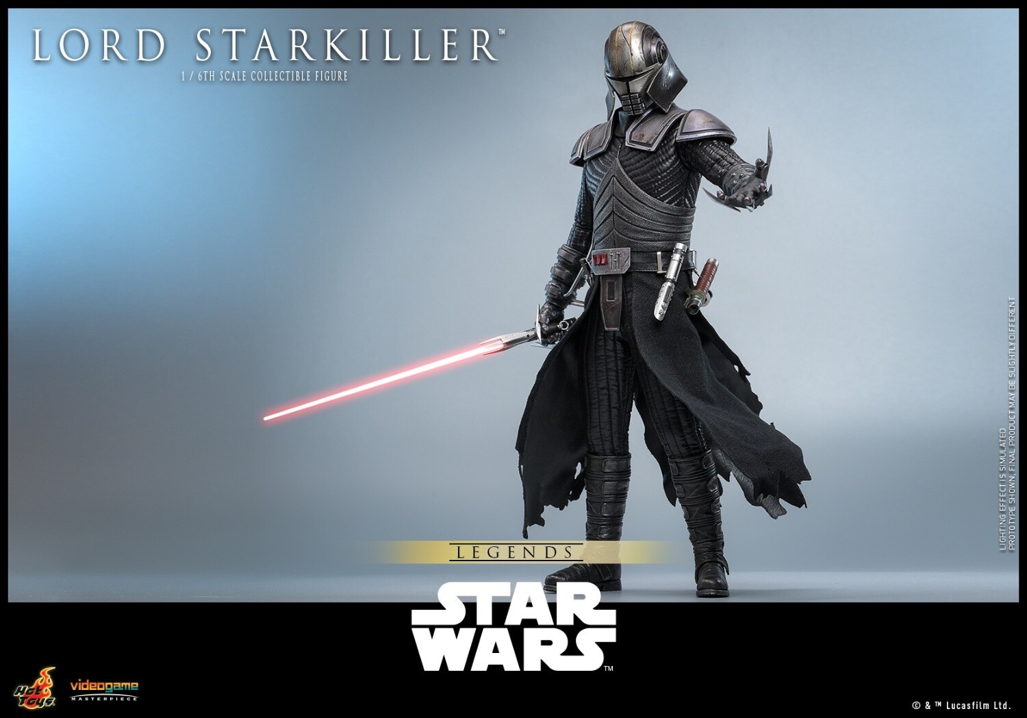 In Stock New Hot Toys VGM63 Star Wars Lord Starkiller Normal Edition Figure