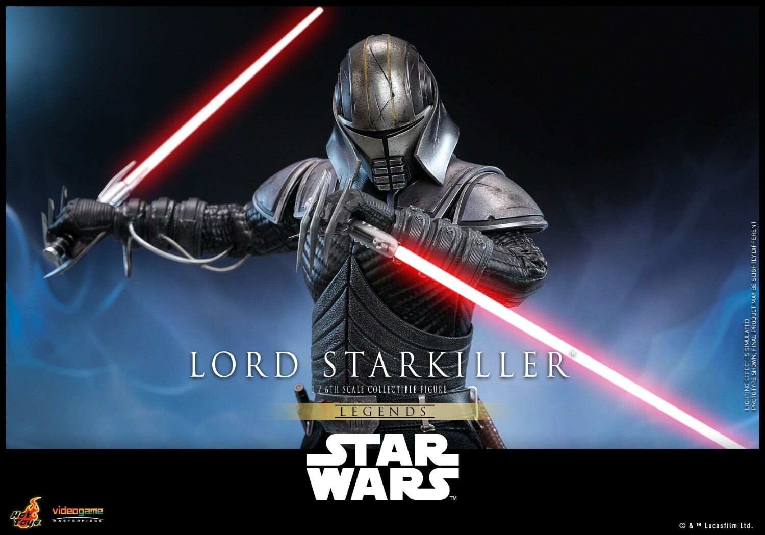In Stock New Hot Toys VGM63 Star Wars Lord Starkiller Normal Edition Figure