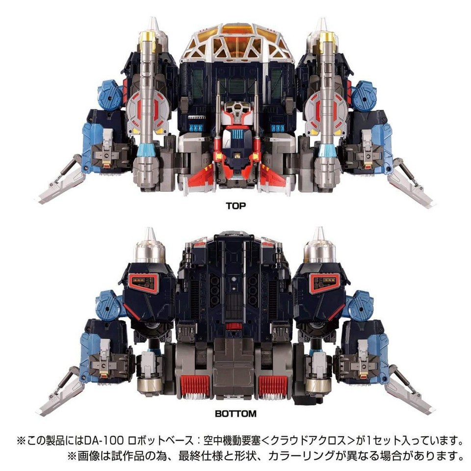 NEW Takara Tomy TOYS Diaclone DA-100 &amp; DA-95 ROBOT Toy model In Stock