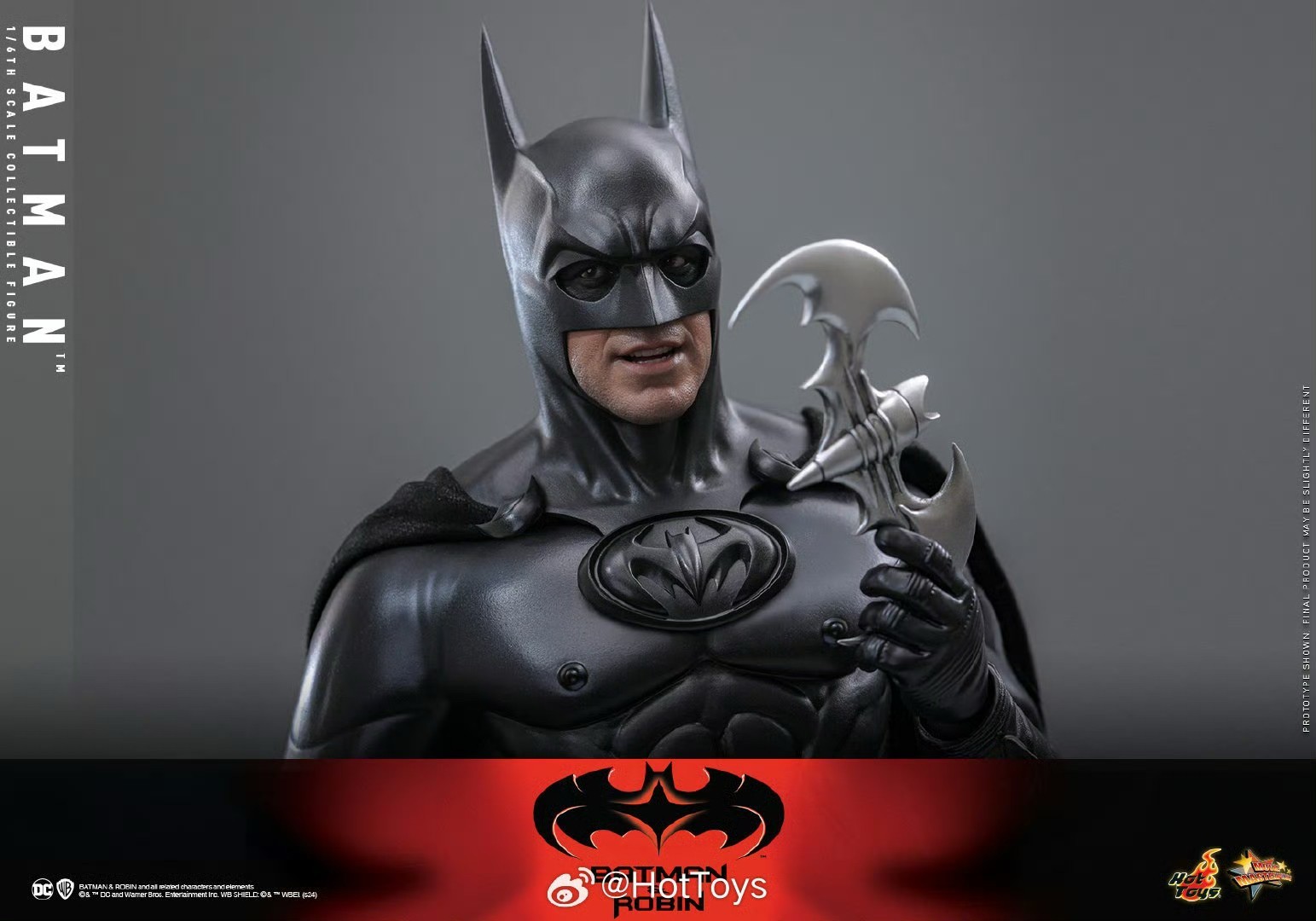Ready! New Hot Toys MMS786 Batman &amp; Robin - Batman 1/6 Collectible Action Figure