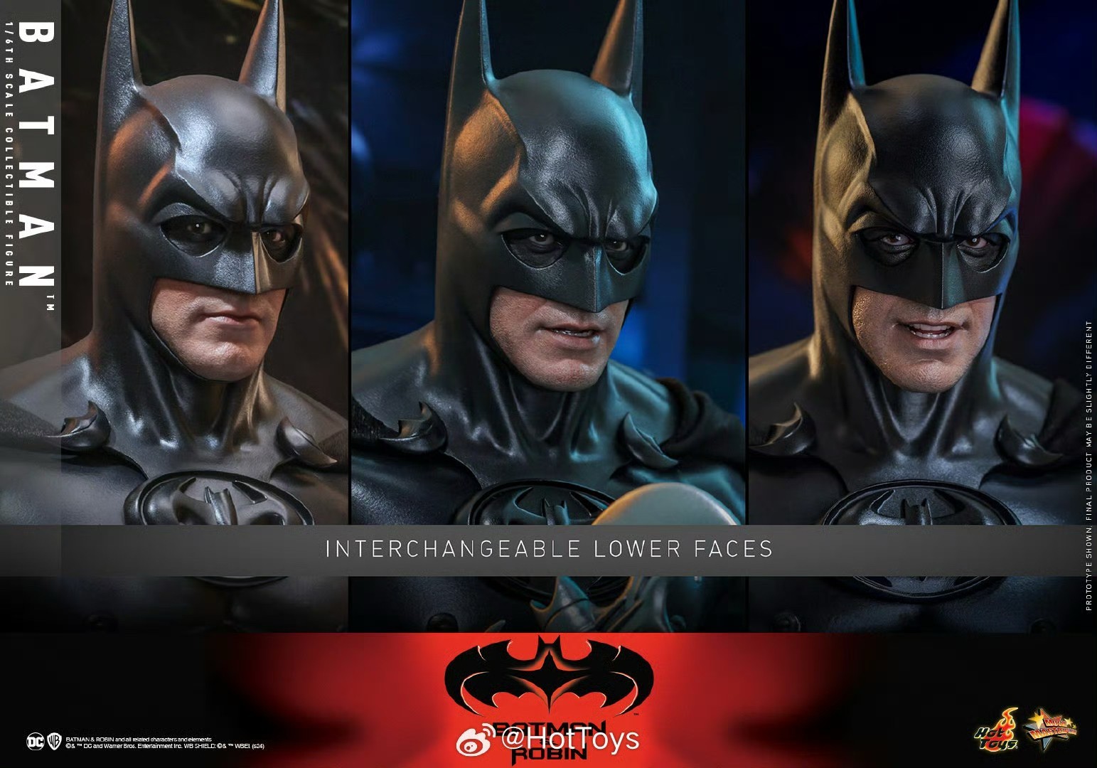 Ready! New Hot Toys MMS786 Batman &amp; Robin - Batman 1/6 Collectible Action Figure