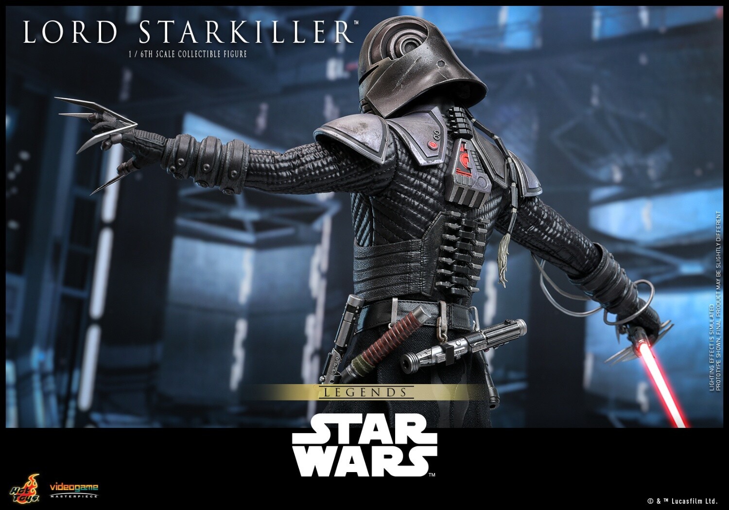 In Stock New Hot Toys VGM63 Star Wars Lord Starkiller Normal Edition Figure
